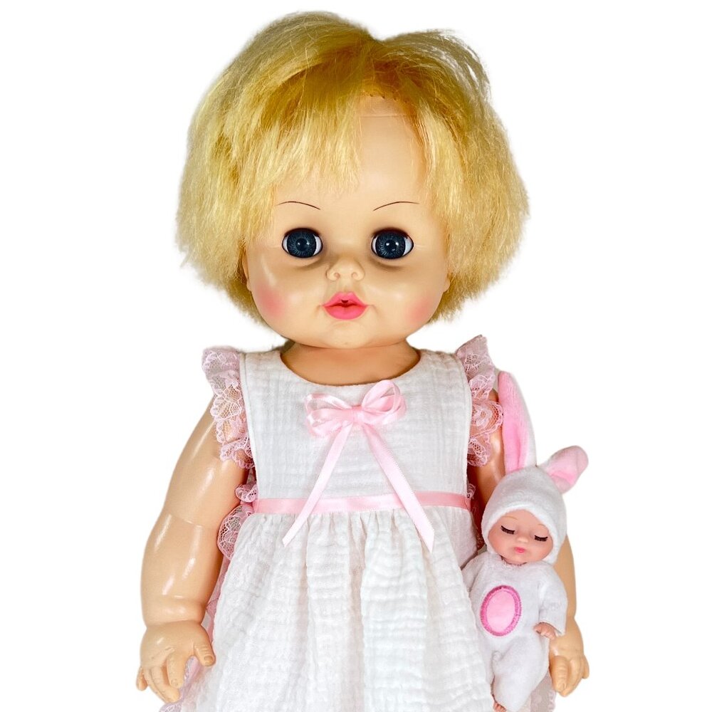 Vintage Horsman Sofskin 18" Baby Doll 1970's Ballerina Outfits & Accessories